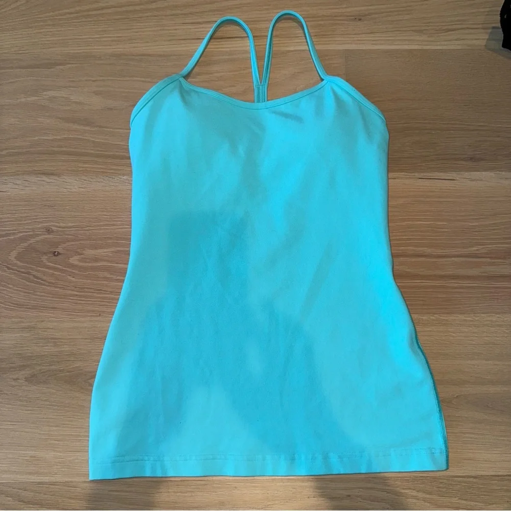 Lululemon Power Y Tank Luon Angel Blue 6 - Picture 7 of 13